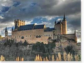 Замок-дворец Алькасар, Сеговия (Segovia), Испания.